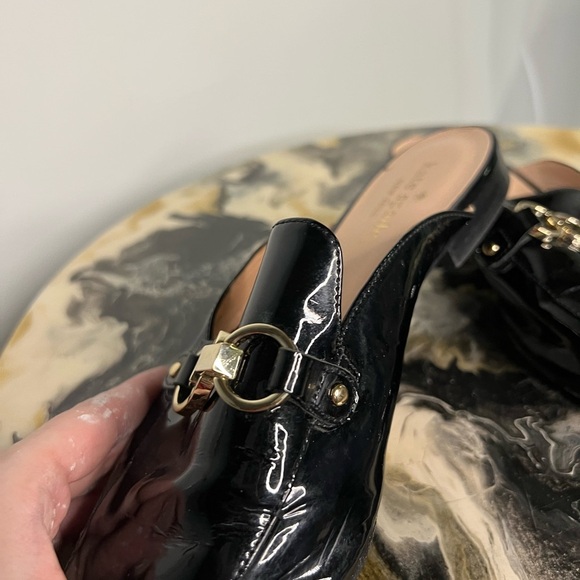 Kate Spade Cece Too Patent Leather Loafer Mules - Picture 8 of 12